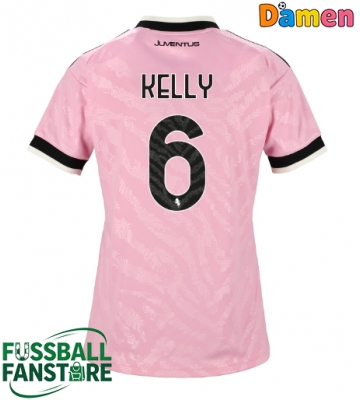 Juventus Lloyd Kelly #6 Replik Auswärtstrikot Damen 2026-27 Kurzarm